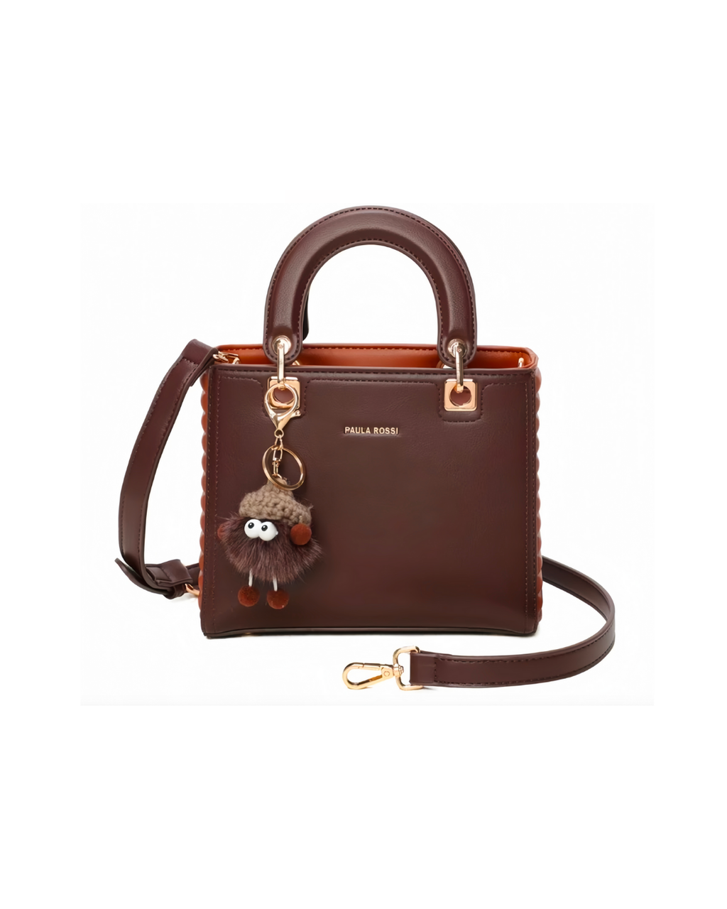 BOLSO DE MANO CON LLAVERO