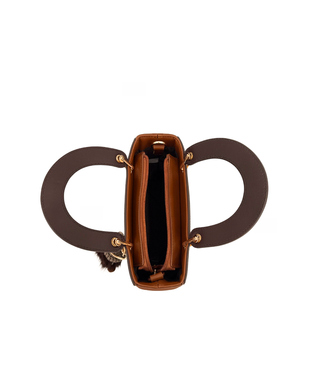 BOLSO DE MANO CON LLAVERO