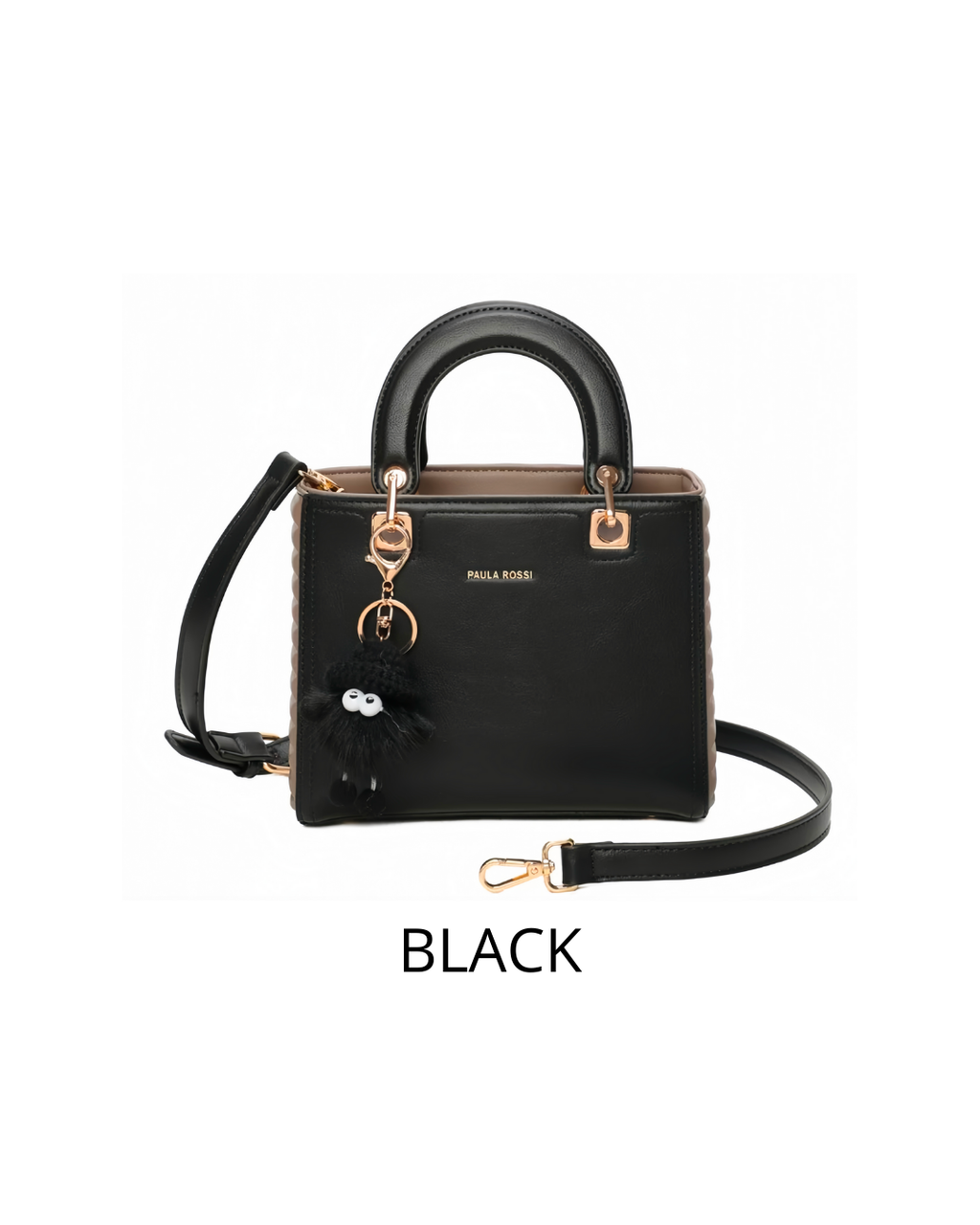 BOLSO DE MANO CON LLAVERO