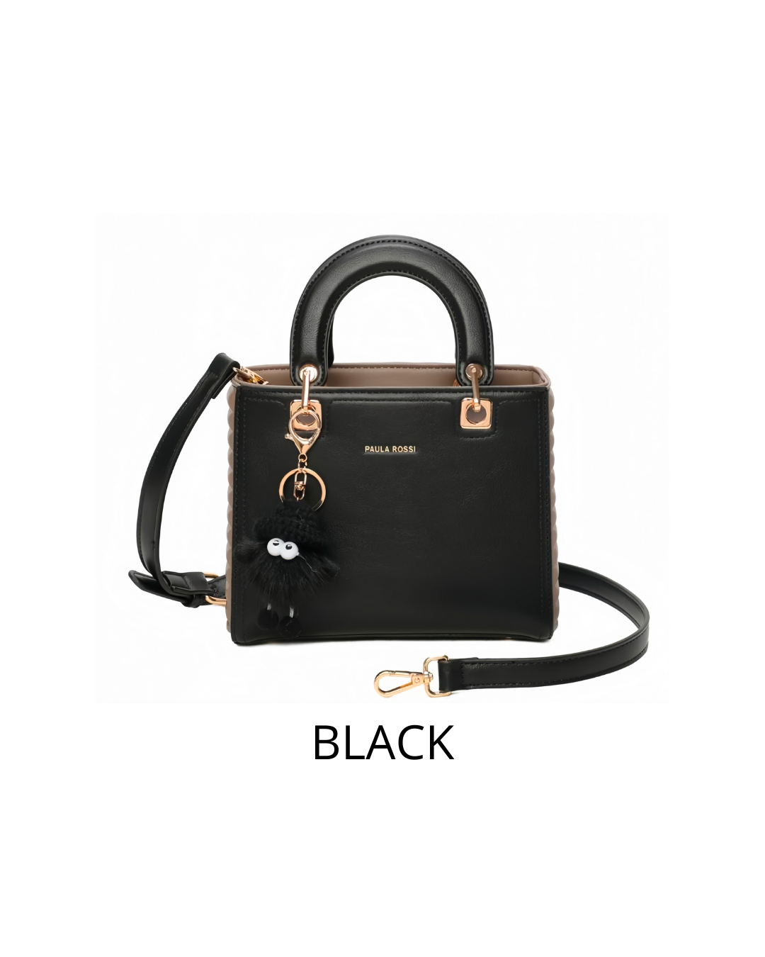 BOLSO DE MANO CON LLAVERO