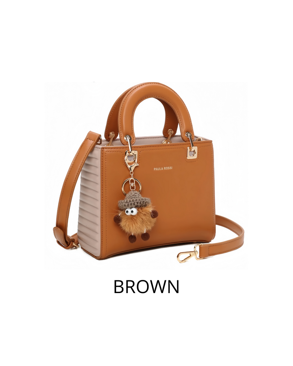 BOLSO DE MANO CON LLAVERO