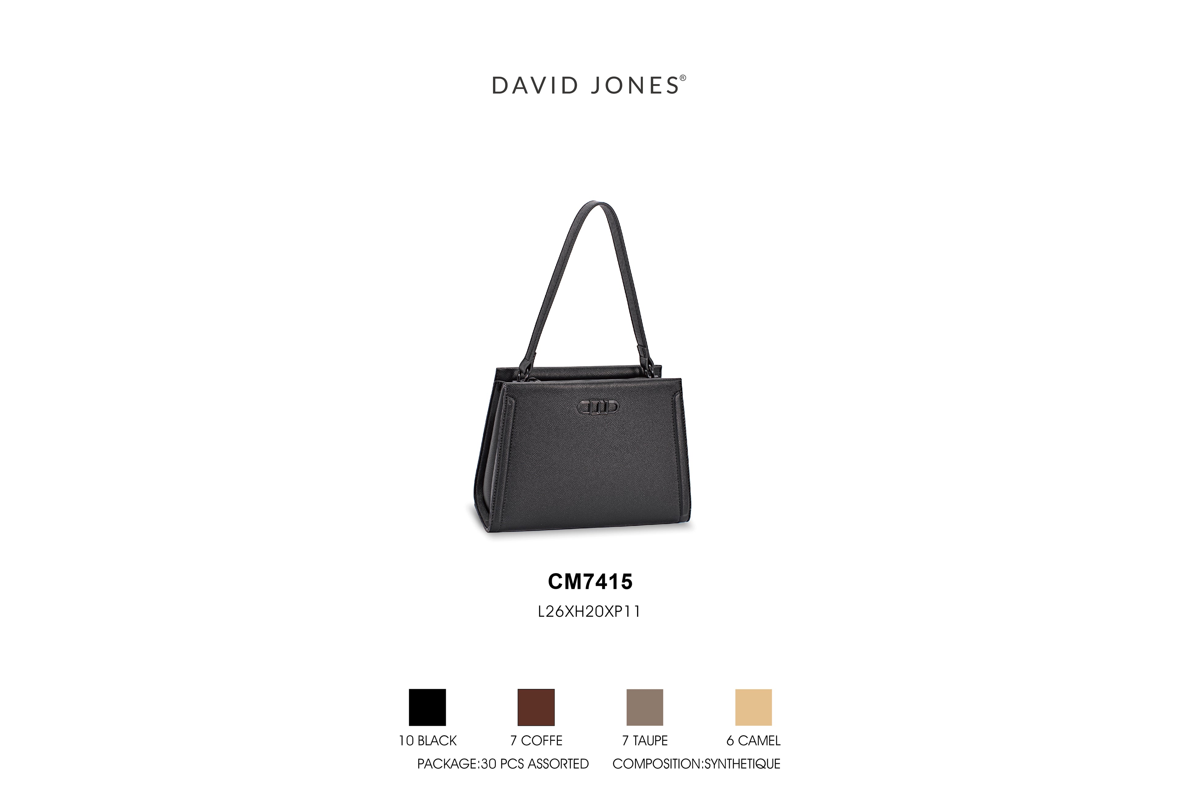 BOLSO DE MANO DAVID JONES