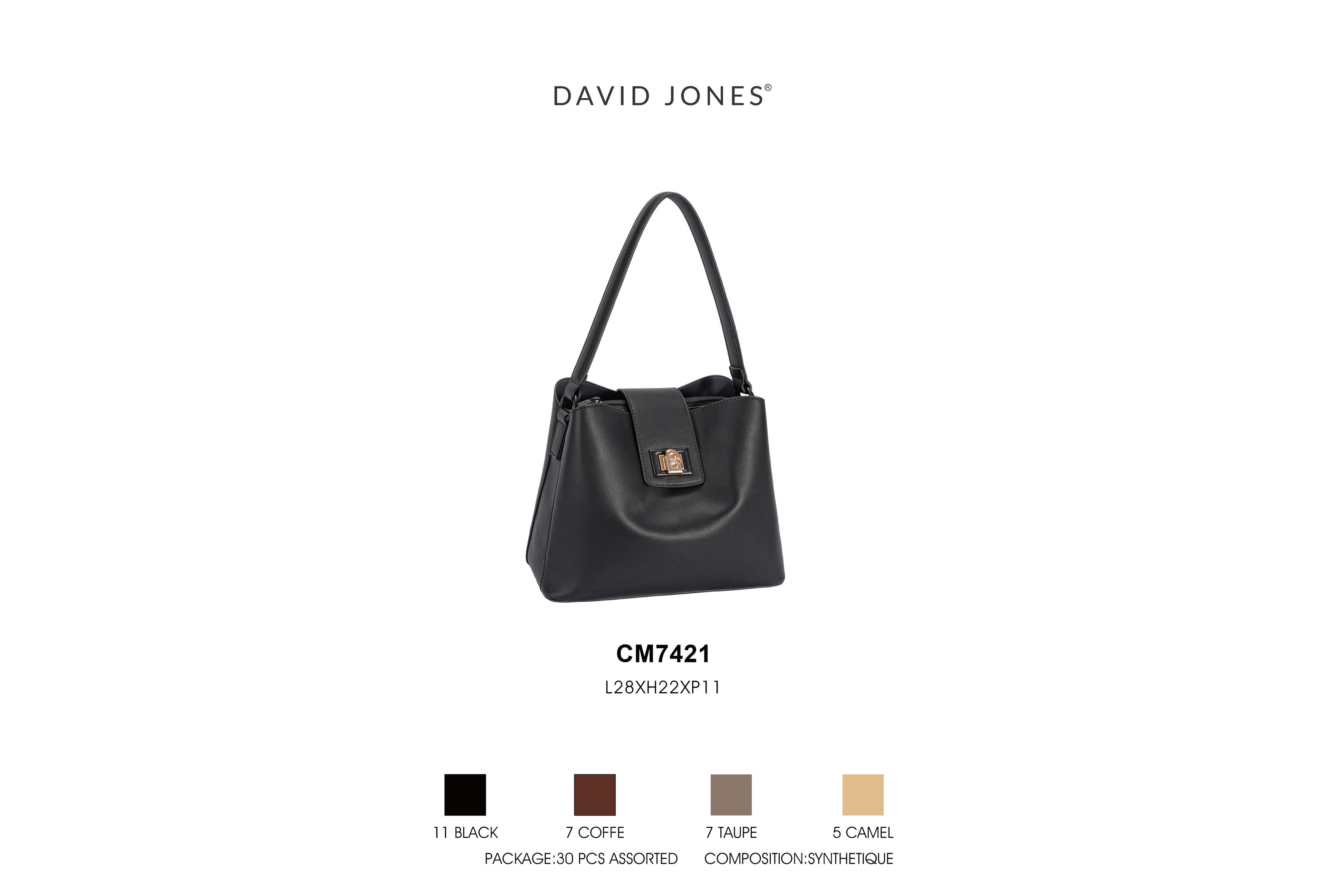 BOLSO DE MANO DAVID JONES