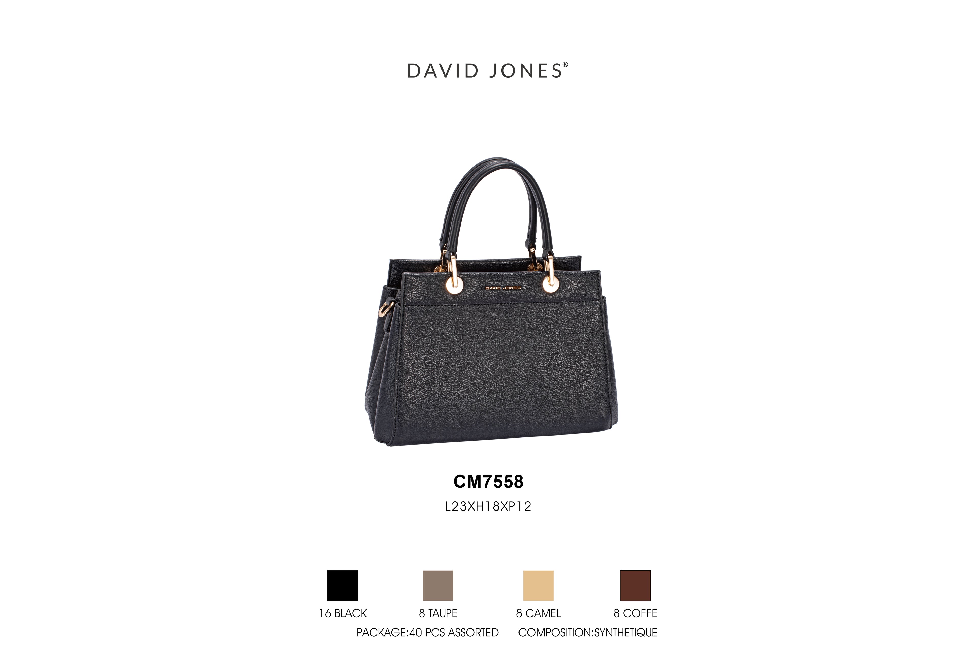 BOLSO DE MANO DAVID JONES